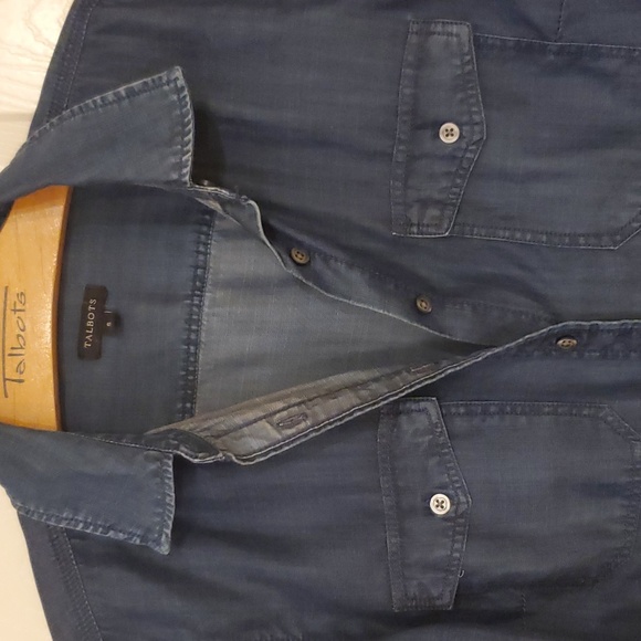 Talbots lyocell button down shirt - Picture 2 of 7